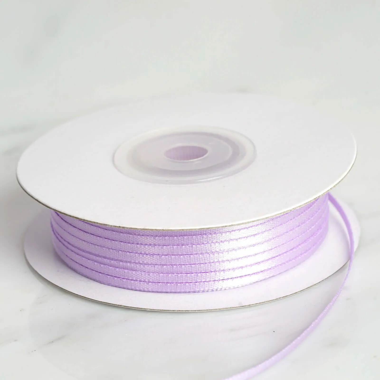 100 Yards 1 16" Lavender Single Face Decorative Satin Ribbon