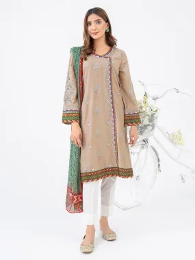 2 Piece Lawn Suit-Embroidered (Pret)