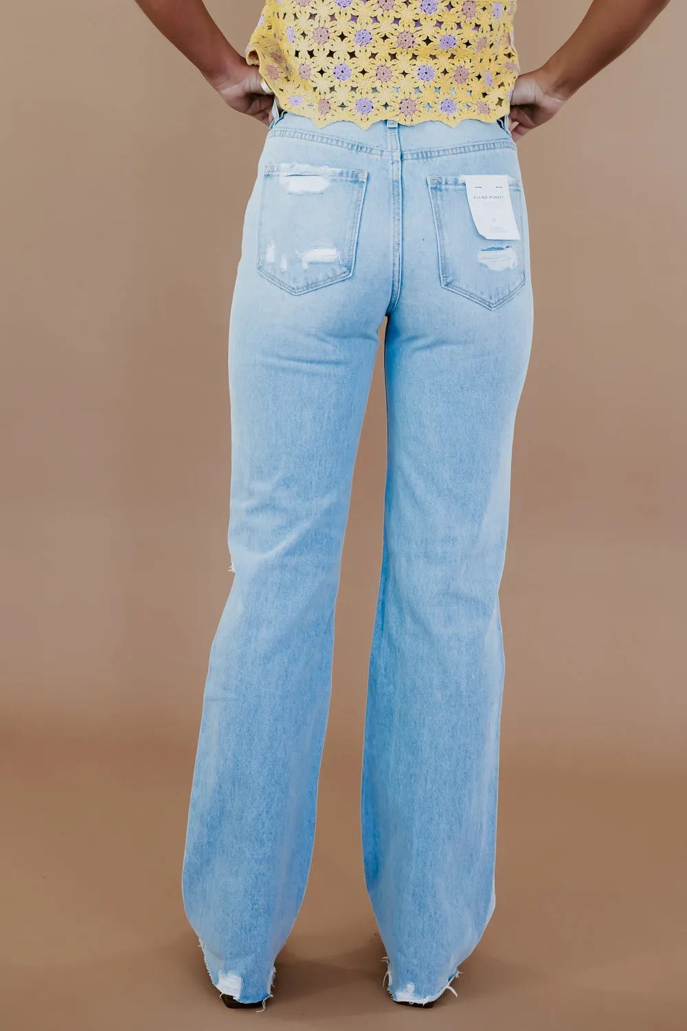 90'S Vintage Flare Jeans, VERVET