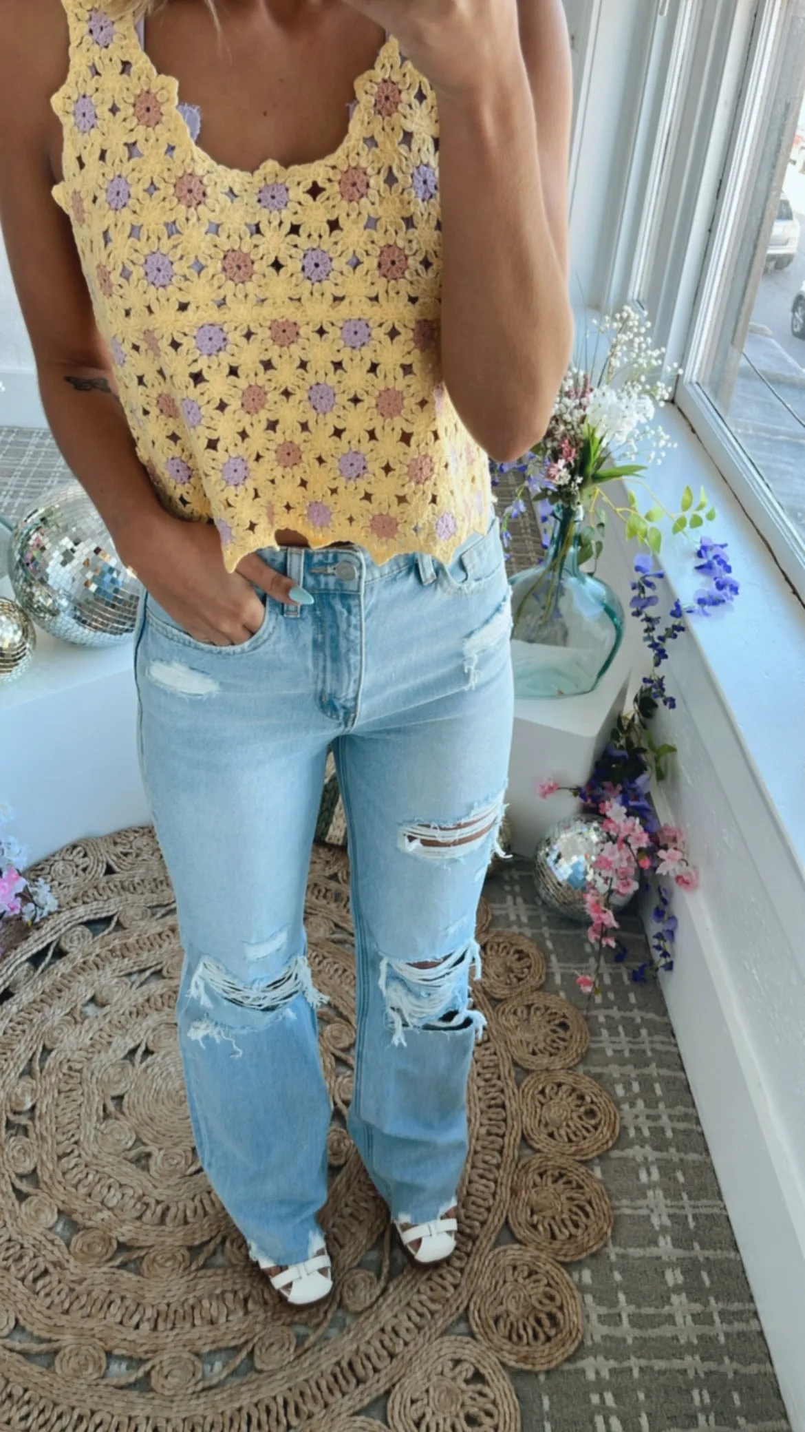 90'S Vintage Flare Jeans, VERVET