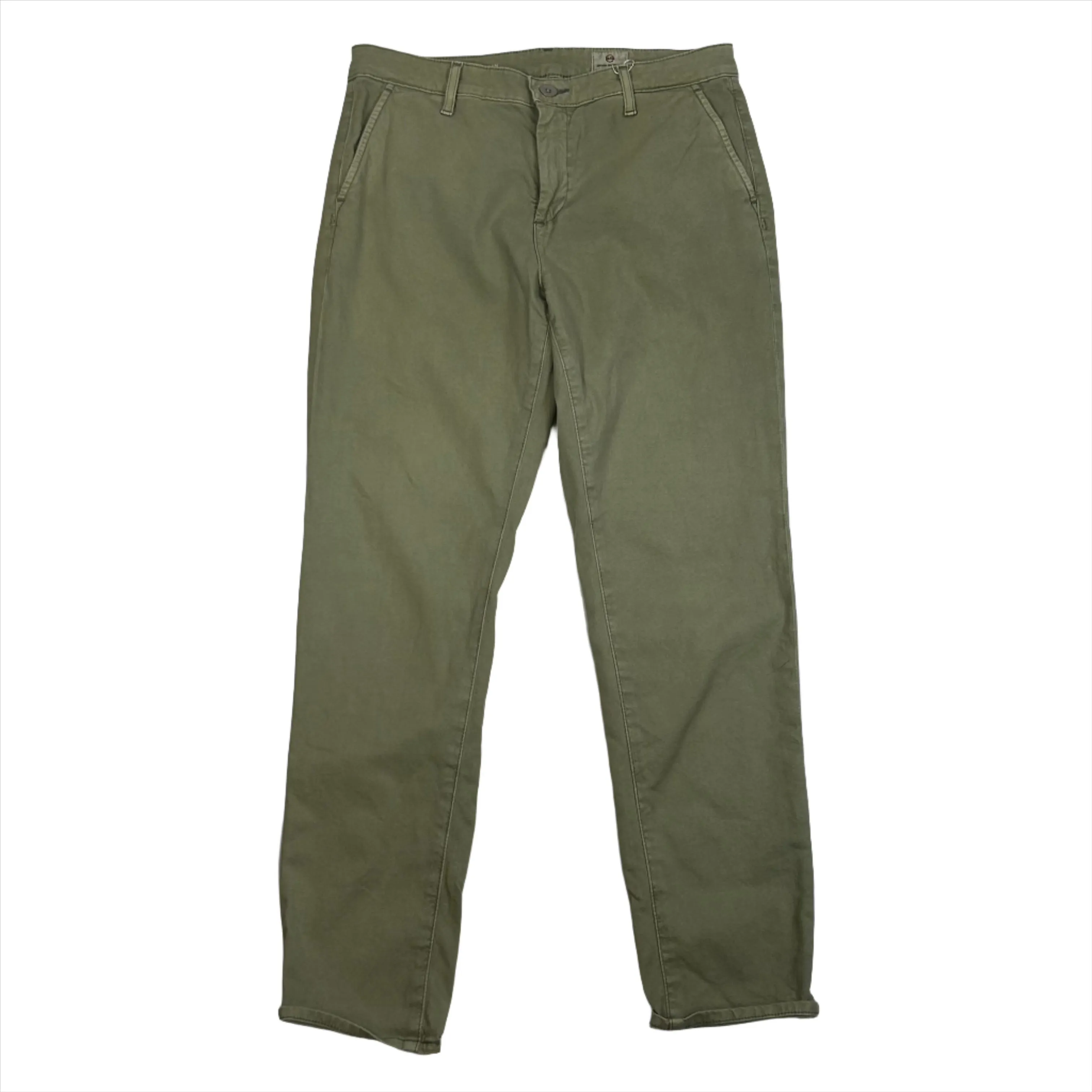 Adriano Goldschmied Caden Tailored Olive Trousers 30