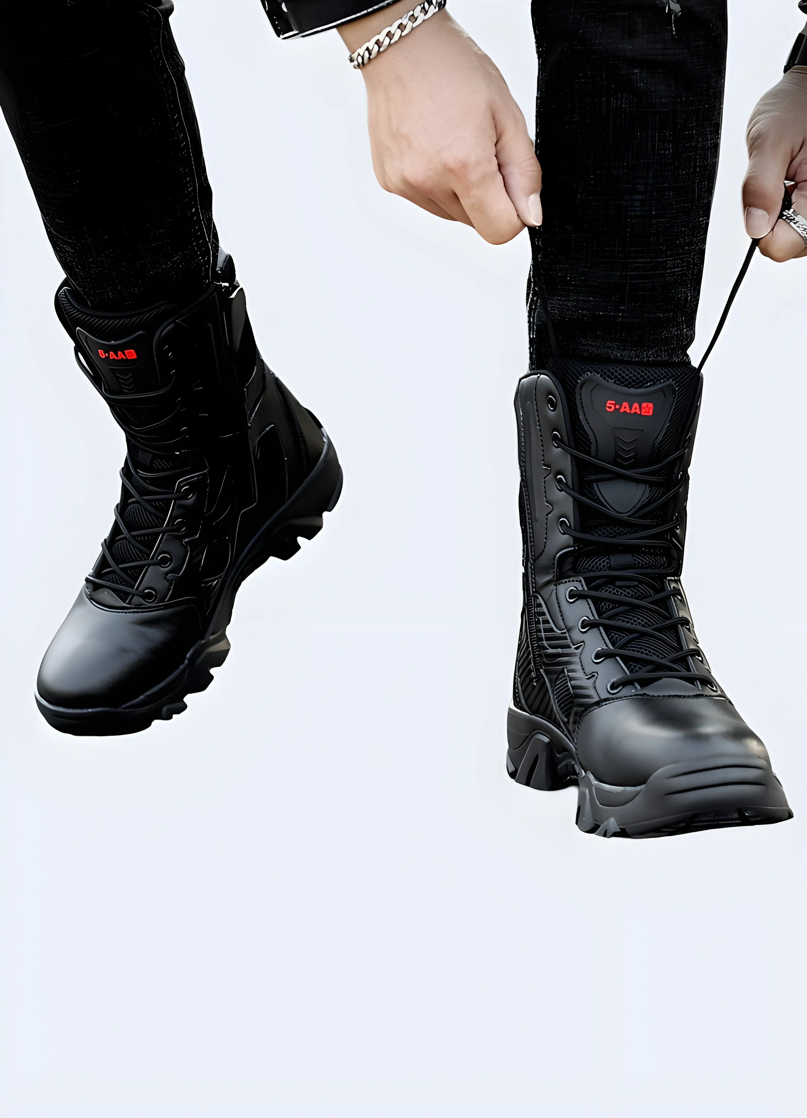 Aesthetic Black Boots