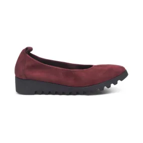 Aetrex Women's Brianna Ballet Flat Burgundy