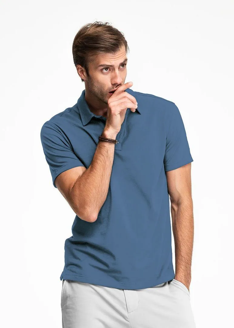 All-In Polo | Indigo Blue