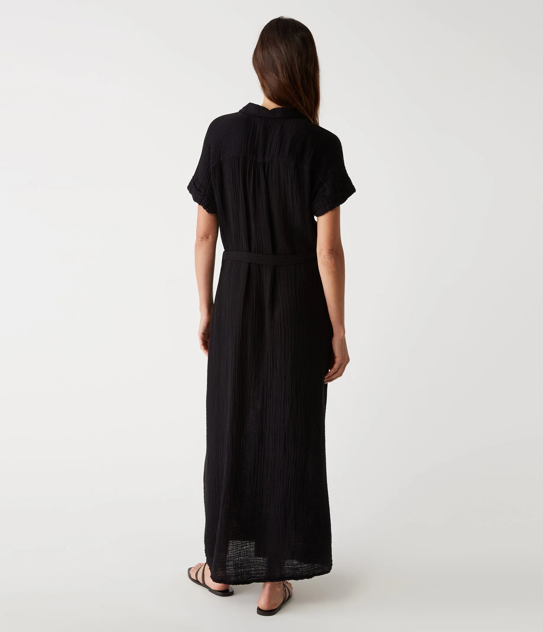 Allen Gauze Shirt Dress