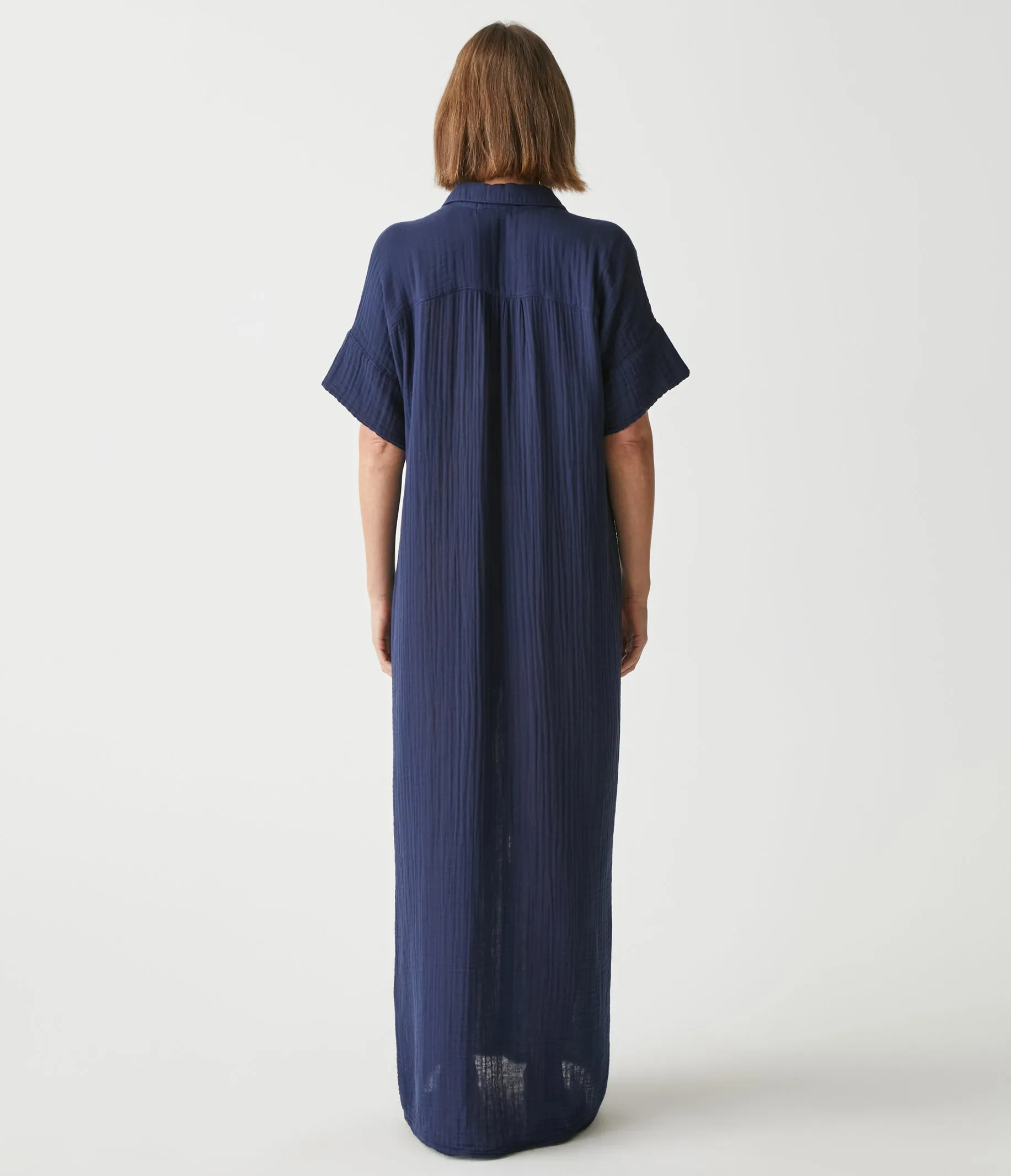 Allen Gauze Shirt Dress