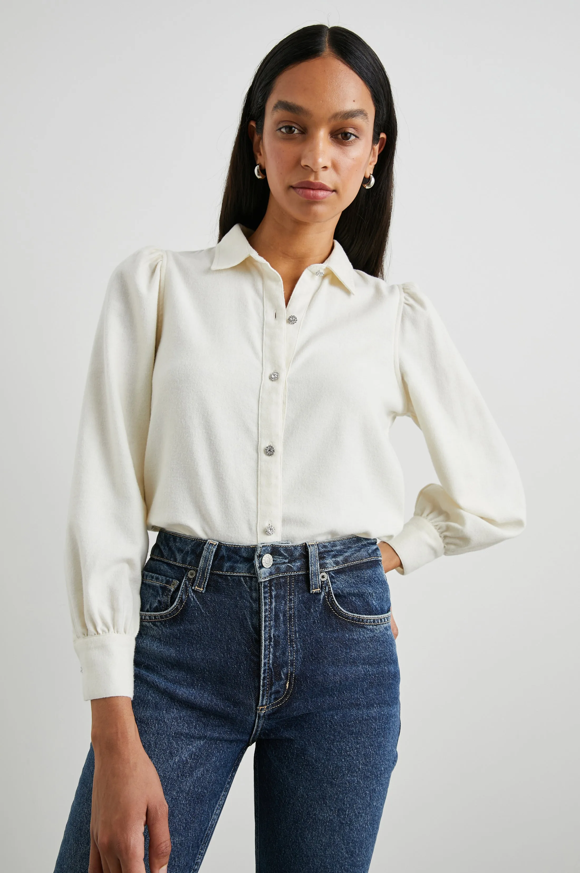 ANGELICA SHIRT - WINTER WHITE