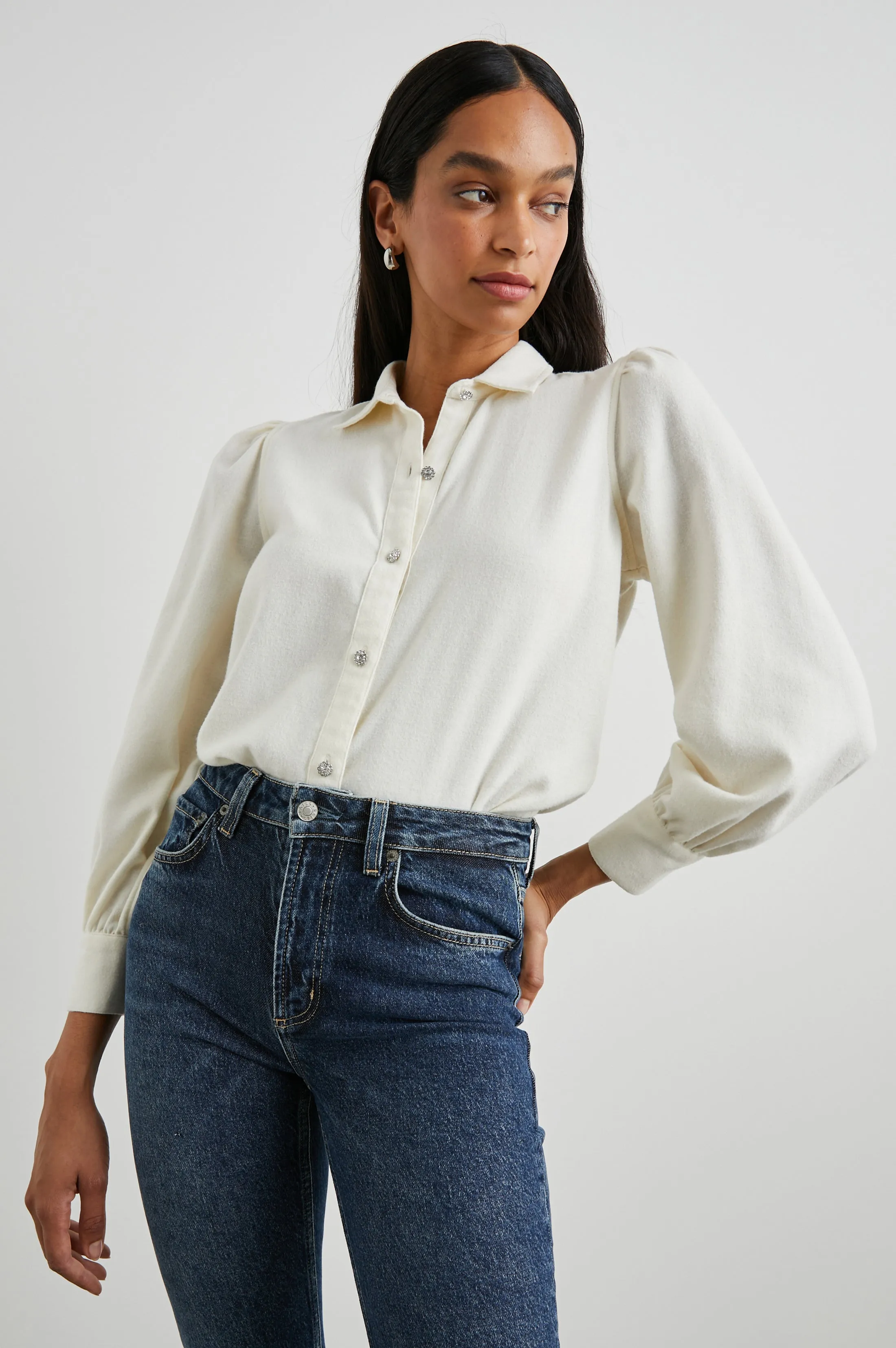 ANGELICA SHIRT - WINTER WHITE