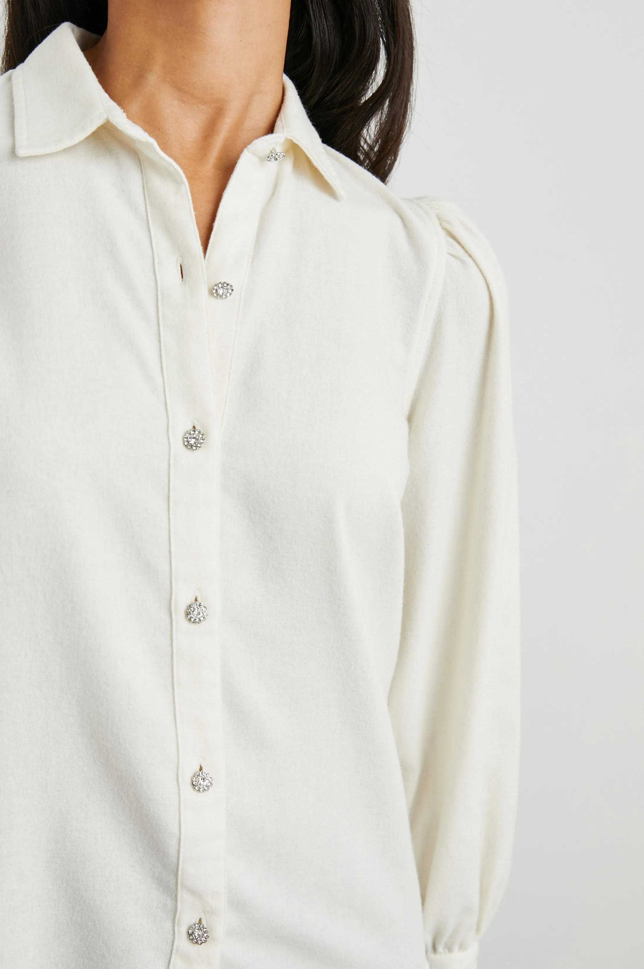 ANGELICA SHIRT - WINTER WHITE