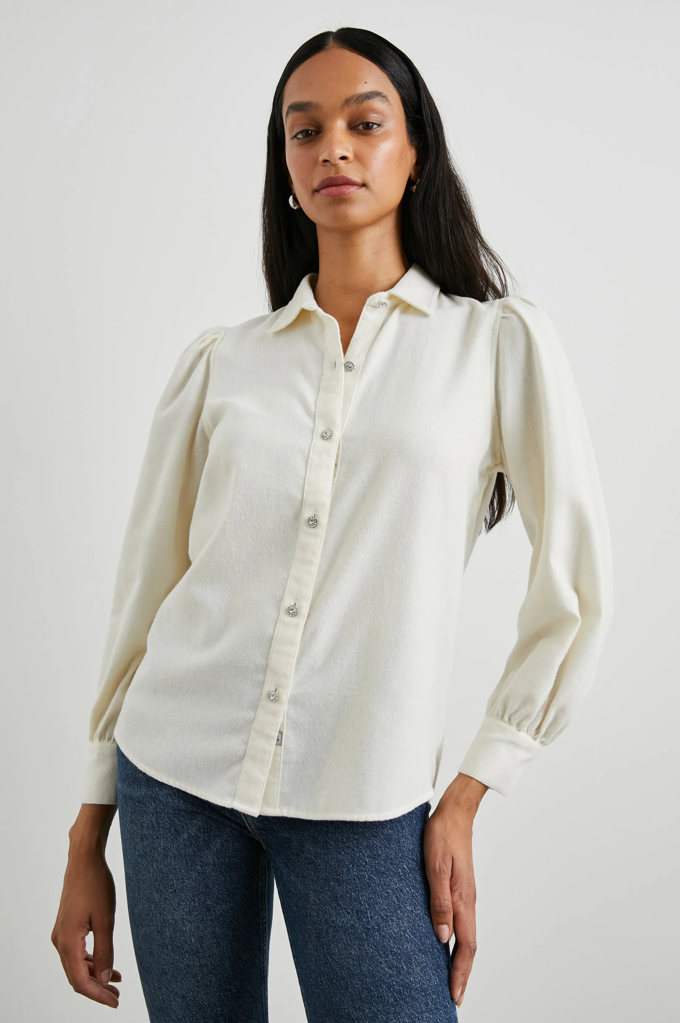 ANGELICA SHIRT - WINTER WHITE