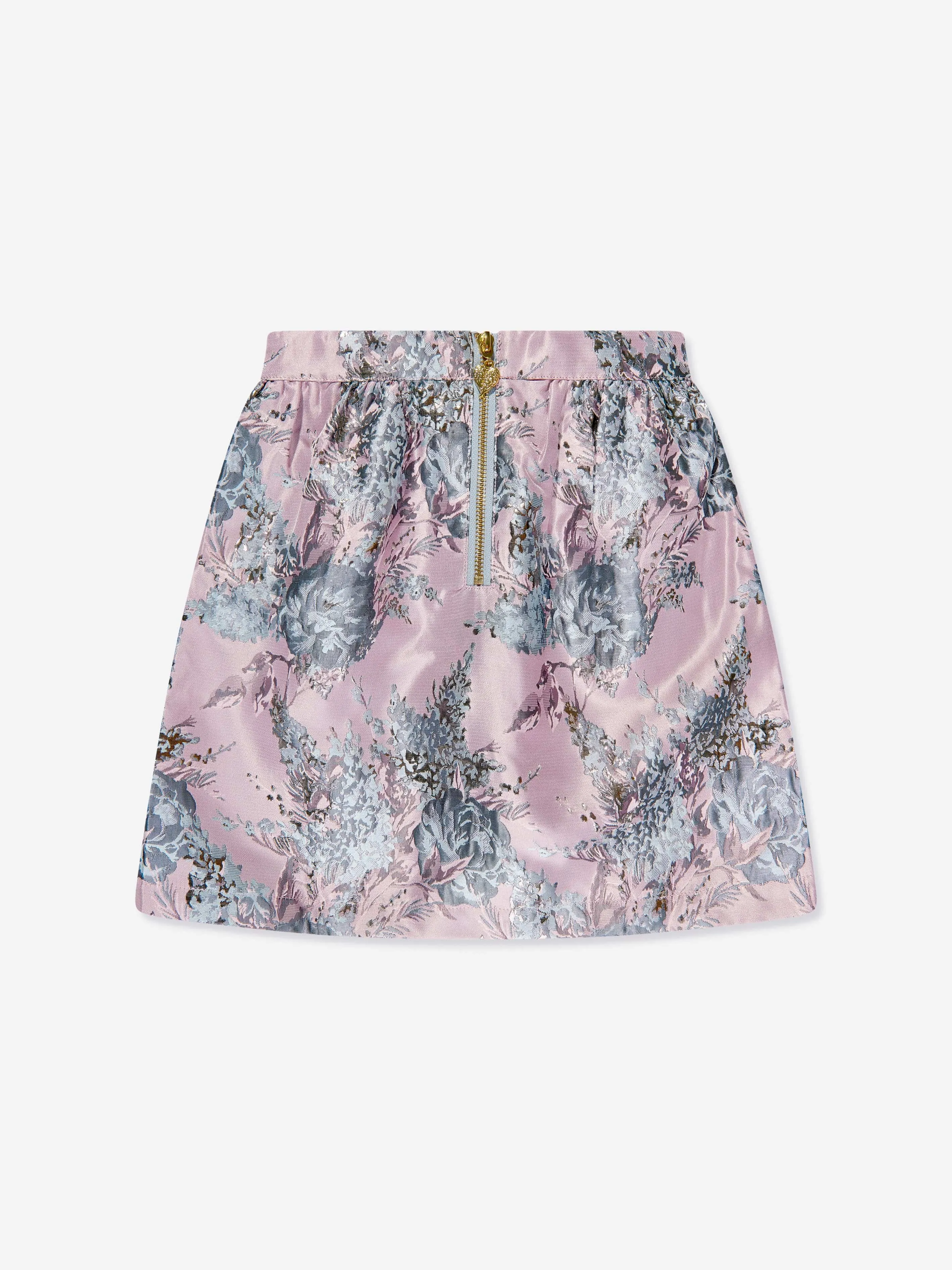 Angels Face Girls Sybil Jacquard Skirt in Pink