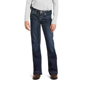 Ariat R.E.A.L. Girl's Ella Wide Leg Jean