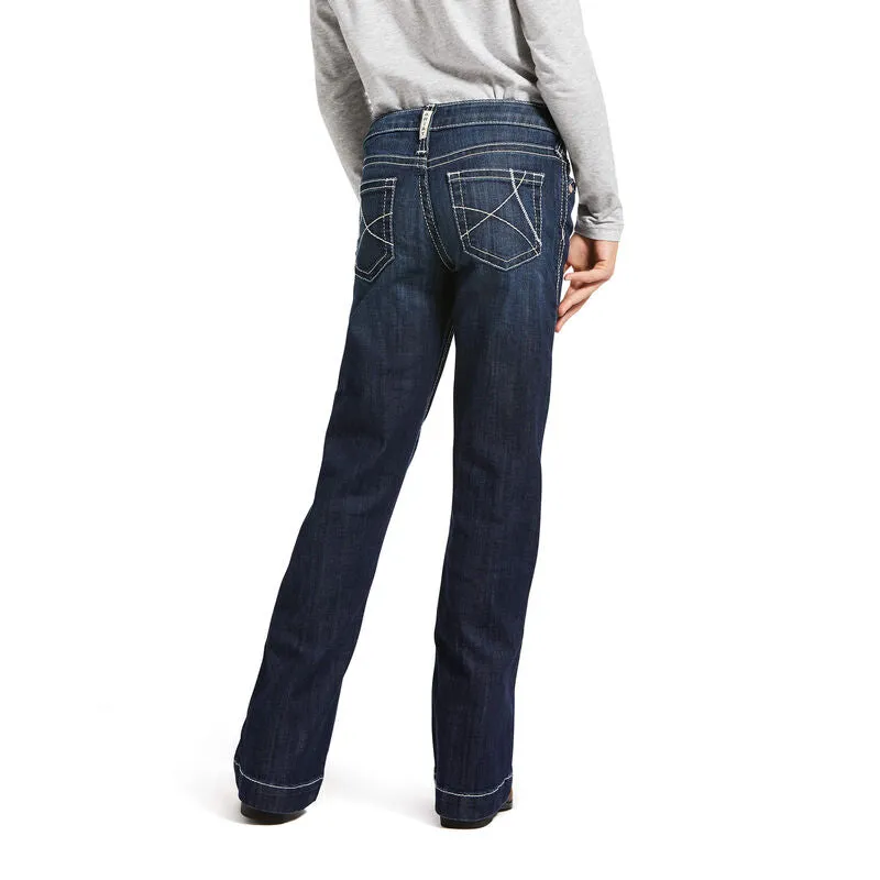 Ariat R.E.A.L. Girl's Ella Wide Leg Jean