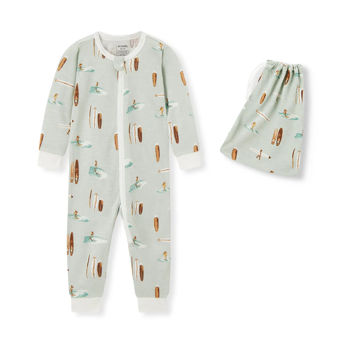 BA-Bamboo Zipper Pajama (pattern options)