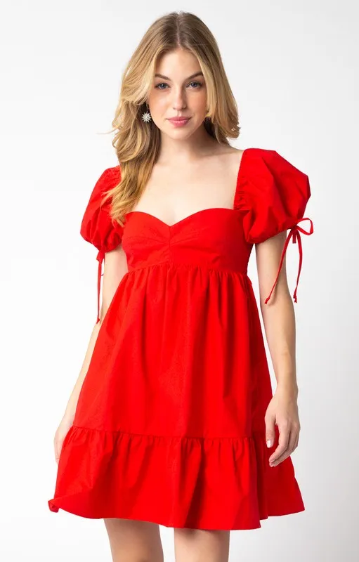 Baby Doll Tie Dress