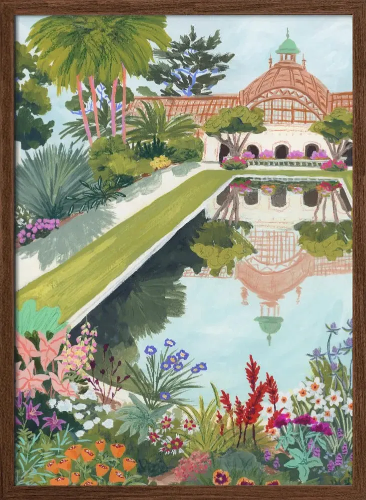 Balboa Park by Sarah Gesek- Stretched Canvas, Poster or Fine Art Print