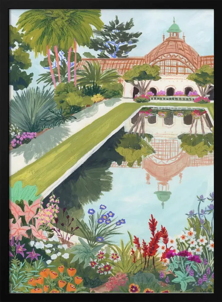 Balboa Park by Sarah Gesek- Stretched Canvas, Poster or Fine Art Print