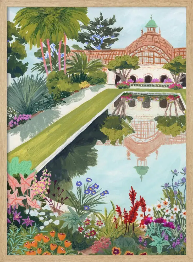 Balboa Park by Sarah Gesek- Stretched Canvas, Poster or Fine Art Print