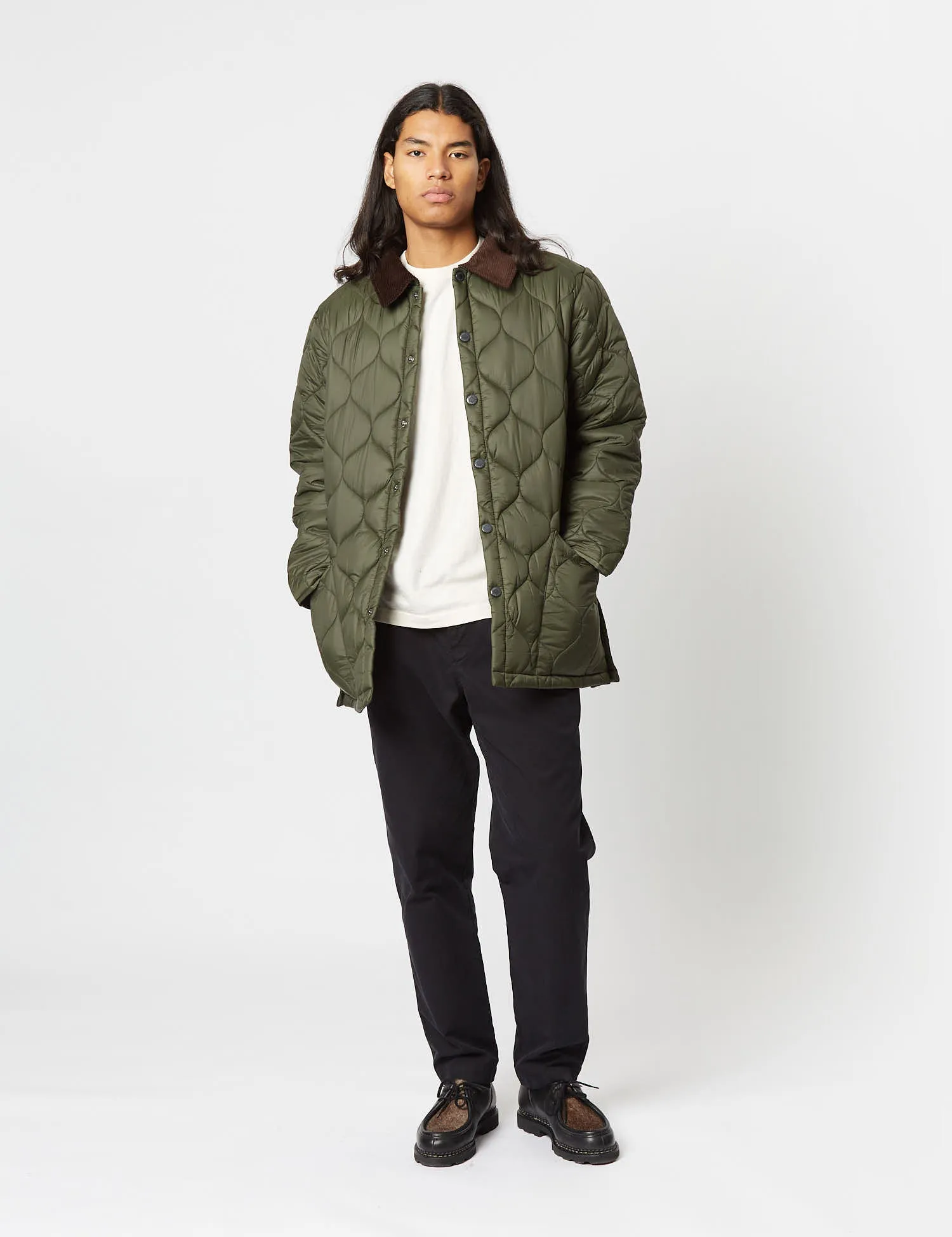 Barbour Lofty Quilt Jacket - Olive Green