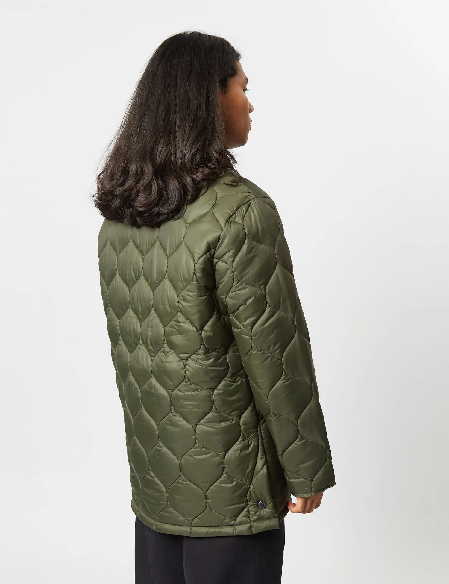 Barbour Lofty Quilt Jacket - Olive Green