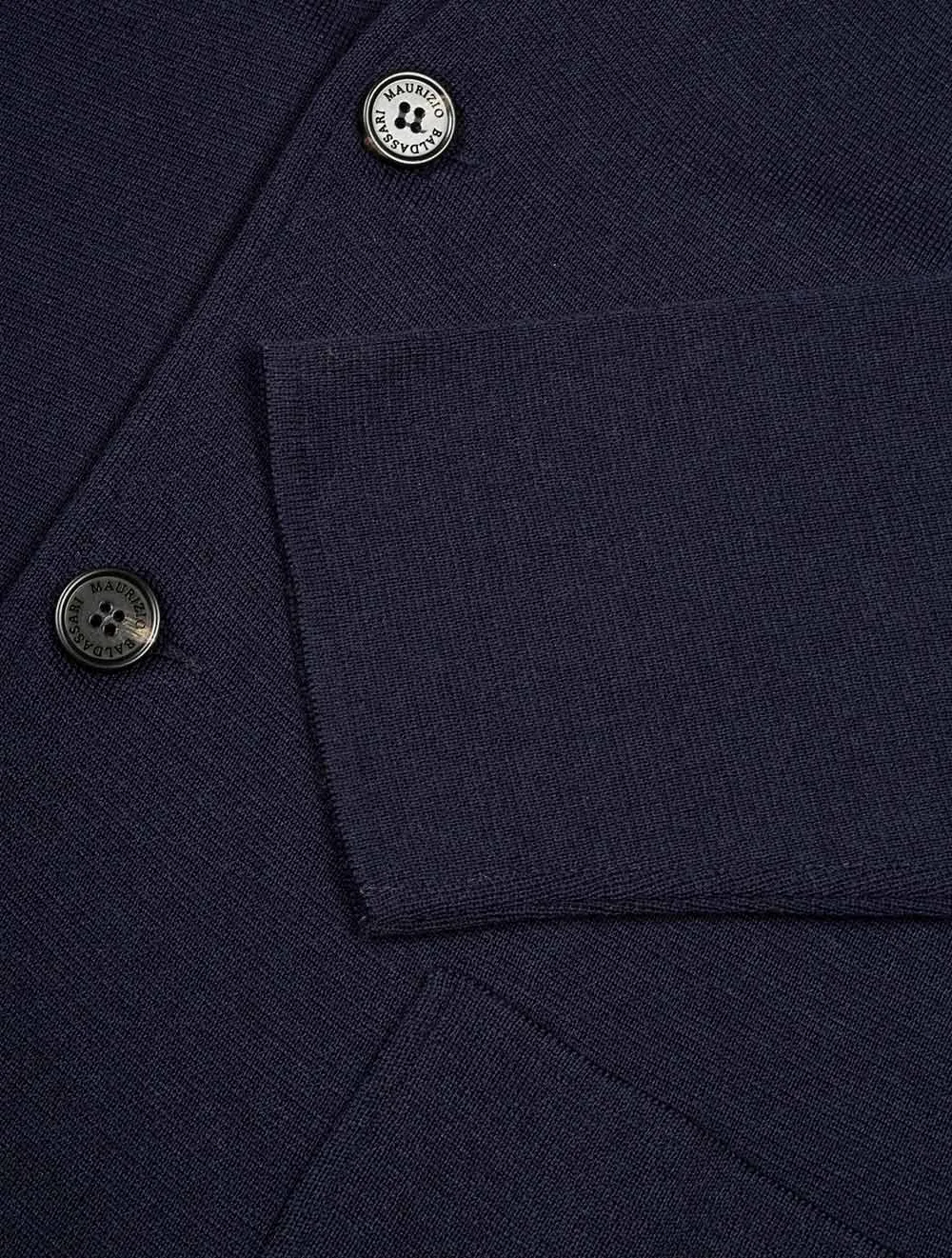 Basket Weave Swacket Navy