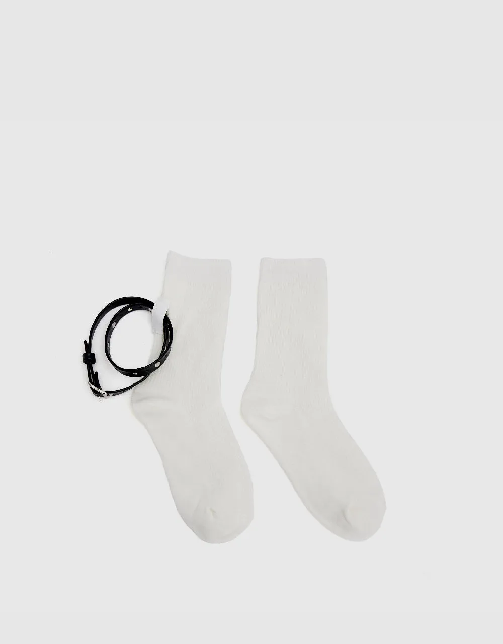 Belt Décor Mid-Length Socks