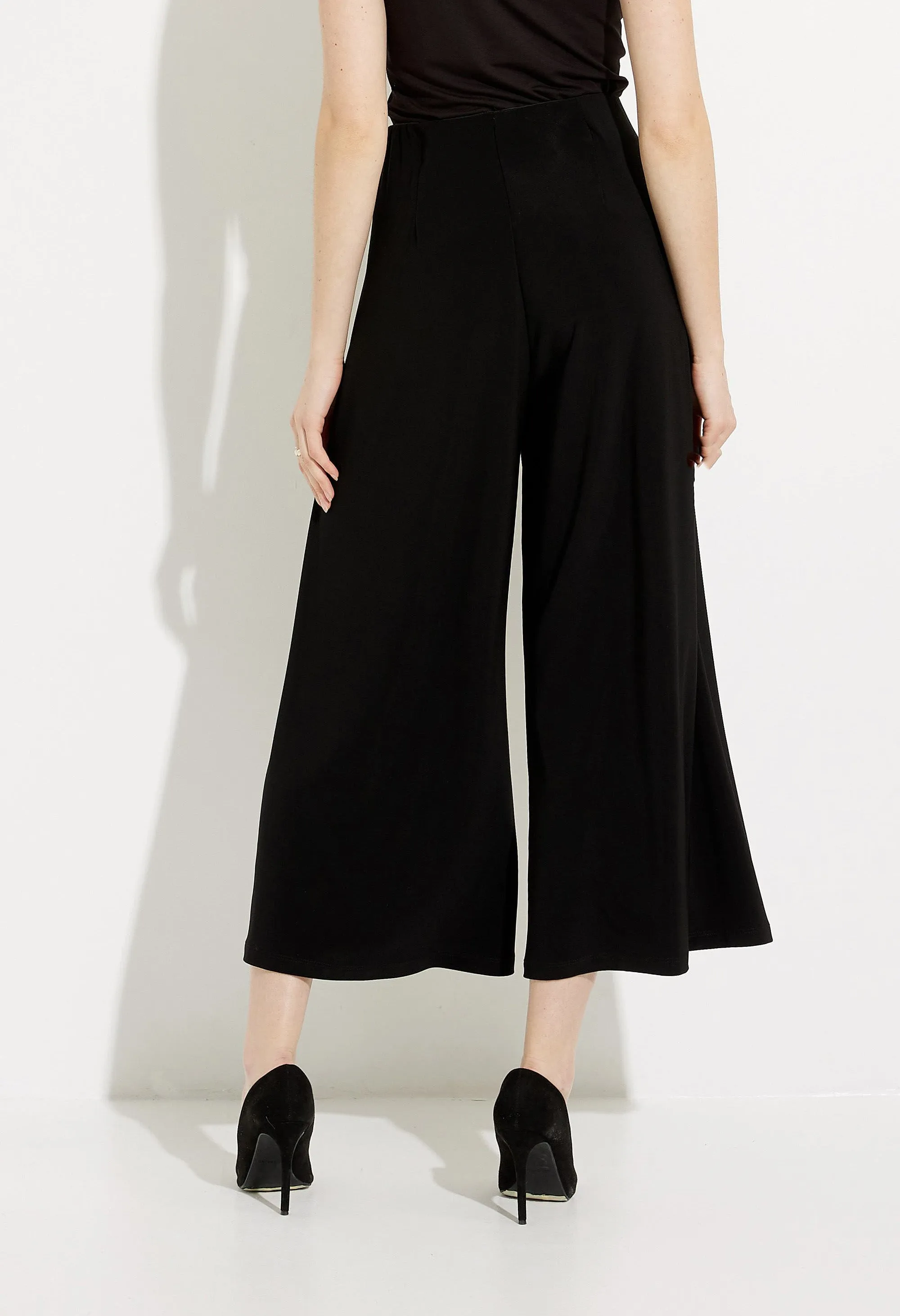 Belted Wide Leg Trousers