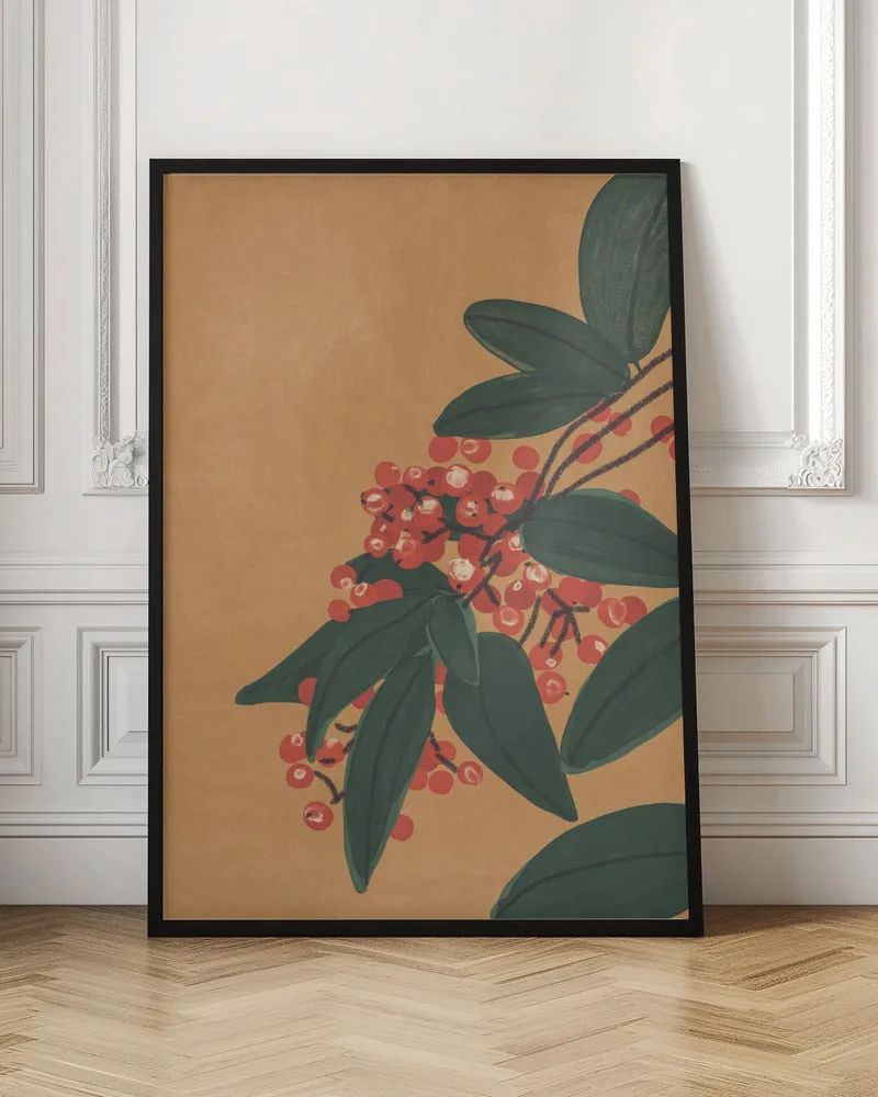 Berries - Stretched Canvas, Poster or Fine Art Print