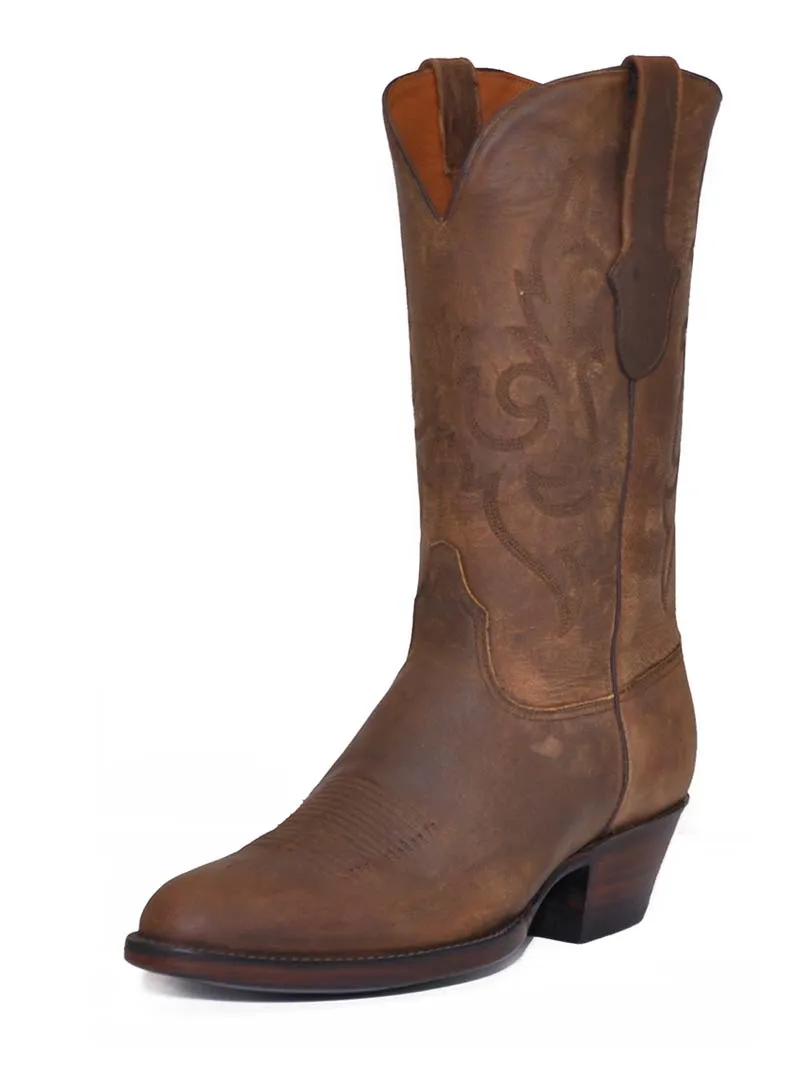 Black Jack TN350-24 Mens Oil Calf Western Boots Tan