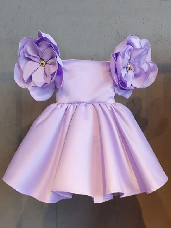 Blooming Beauty Pleated Party Dress