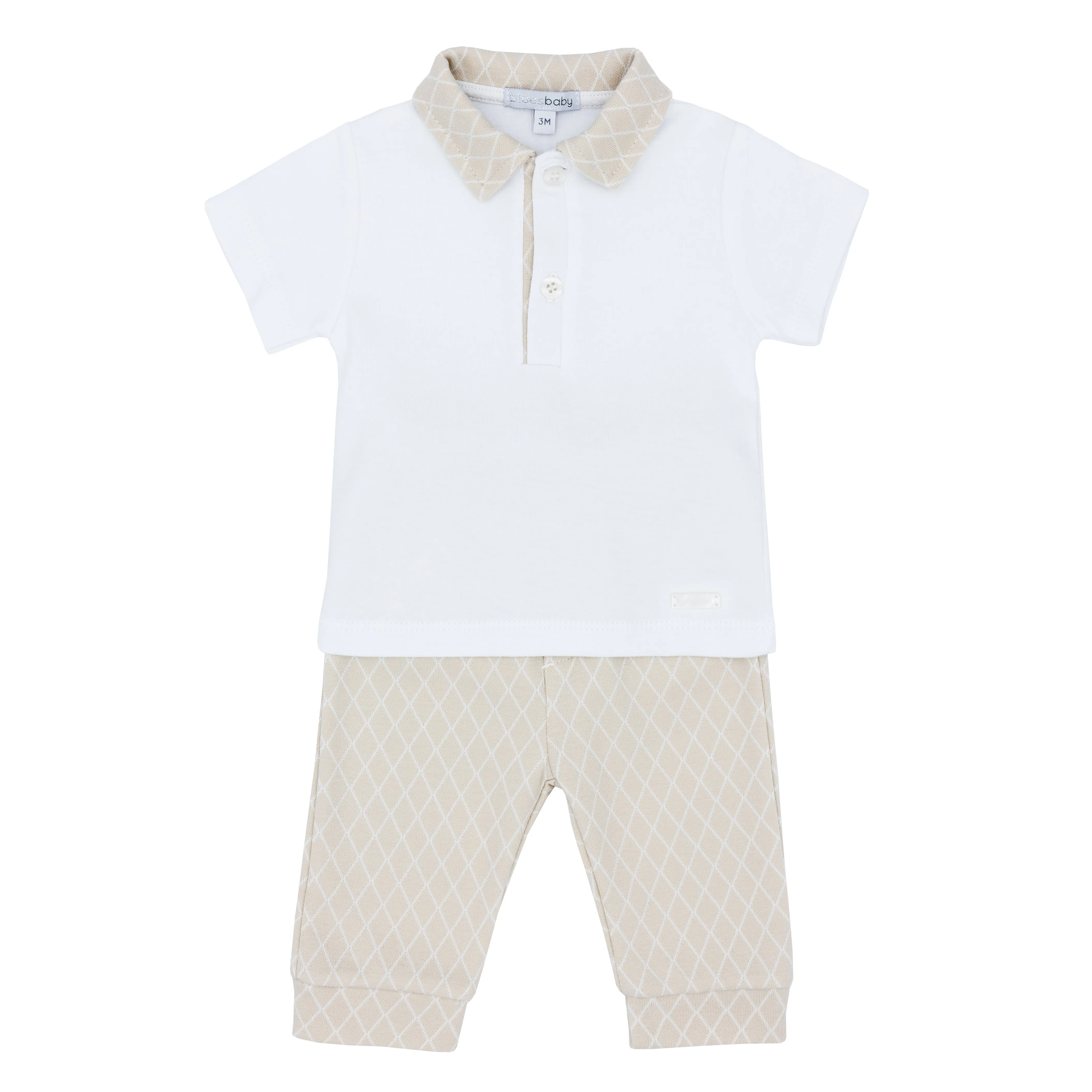 Blues Baby Boys Milan Collection Stone Top & Pants