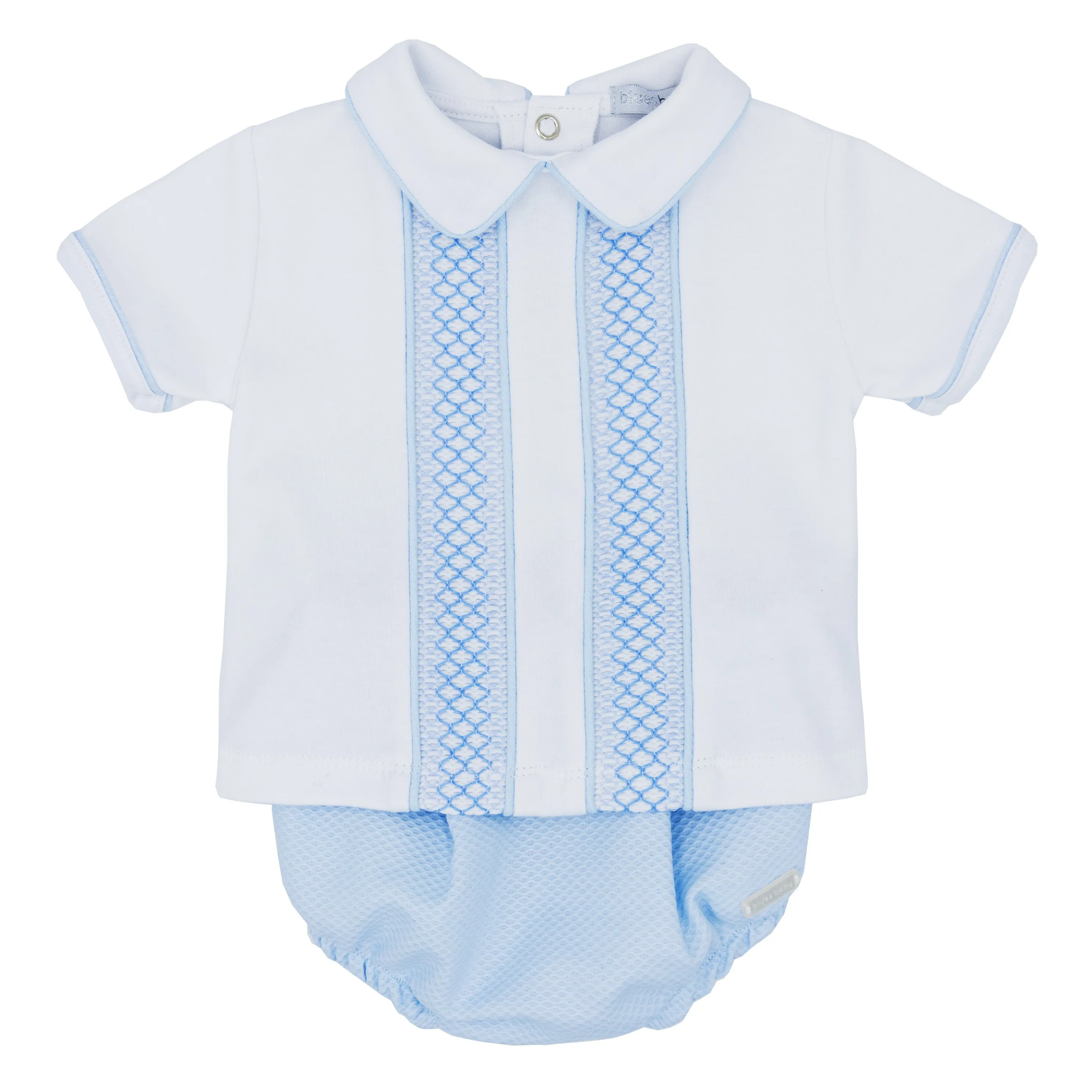 Blues Baby Boys Oristano Collection Blue Jam Pants Set