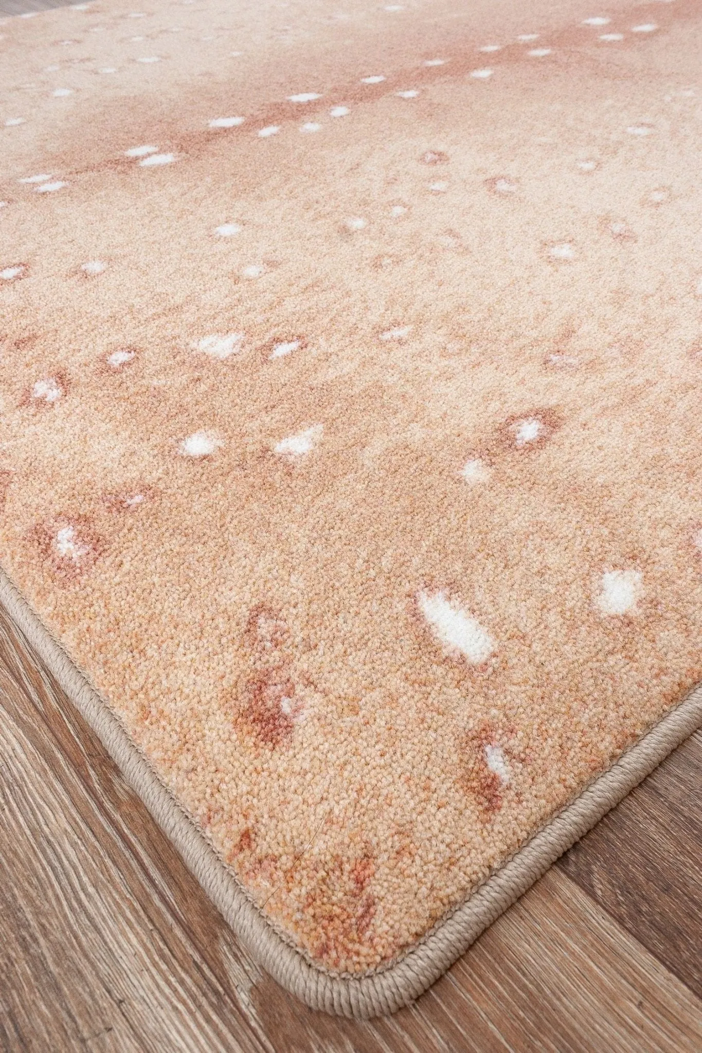 Blush Spotted Axis Area Rug