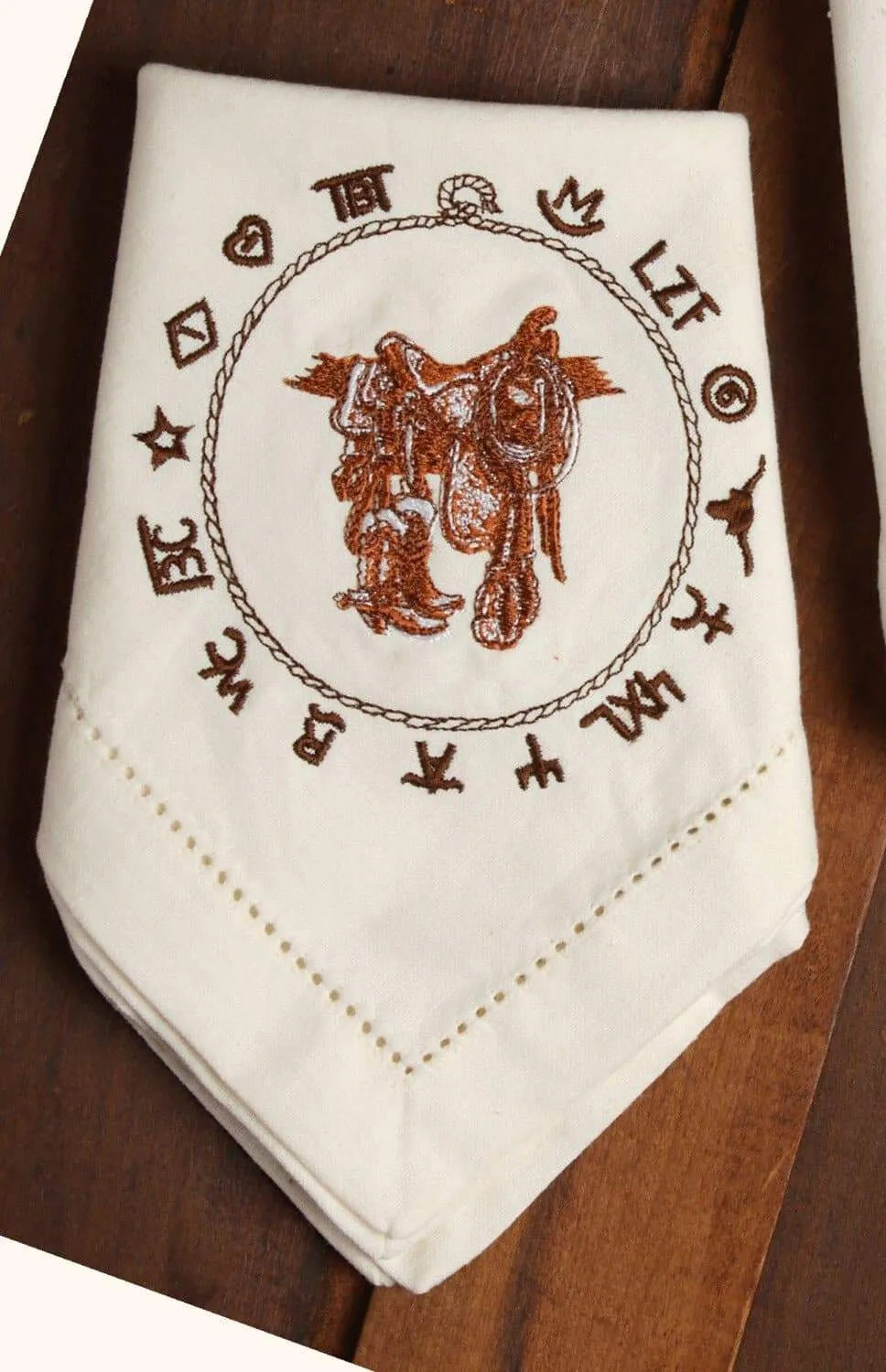 Boots, Saddle & Brands Cloth Napkins