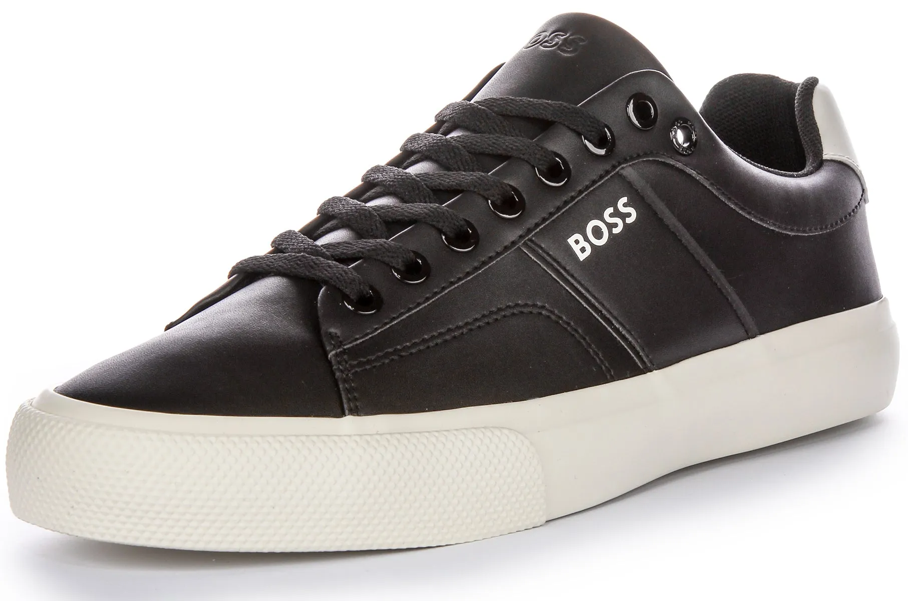 Boss Aiden Tennis Flpp In Black For Men