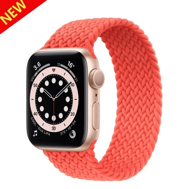 Braided Solo Loop For Apple Watch Band Strap