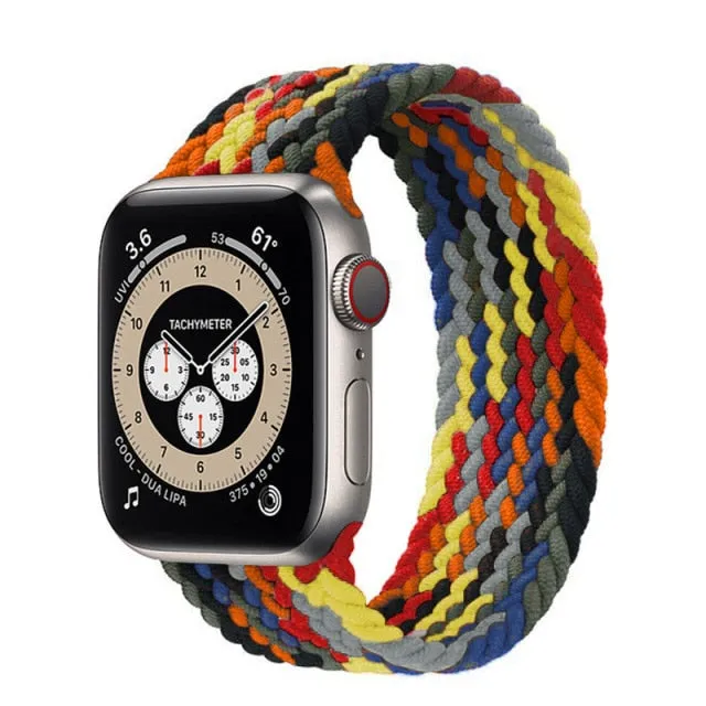 Braided Solo Loop For Apple Watch Band Strap