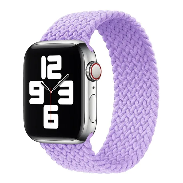 Braided Solo Loop For Apple Watch Band Strap