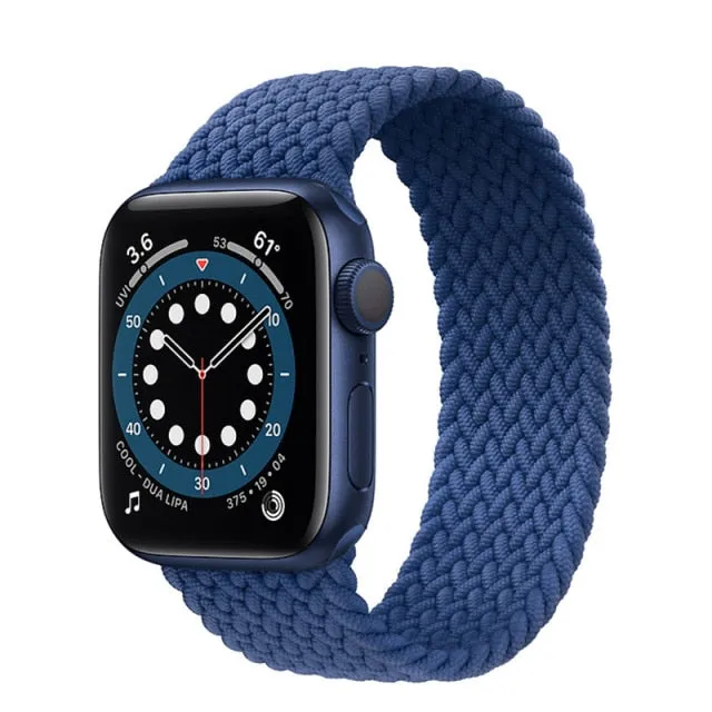 Braided Solo Loop For Apple Watch Band Strap