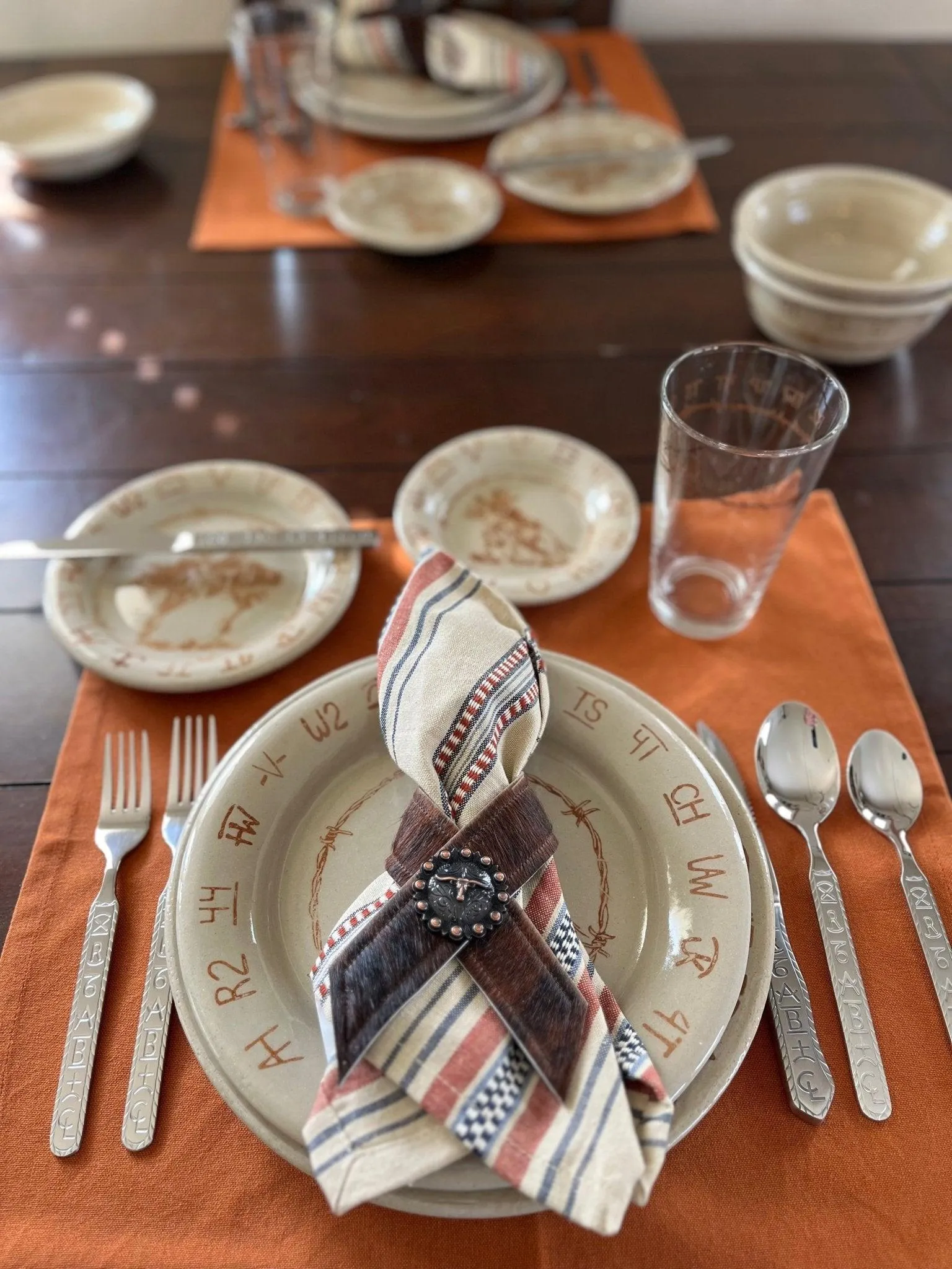 Branded Western Flatware Set