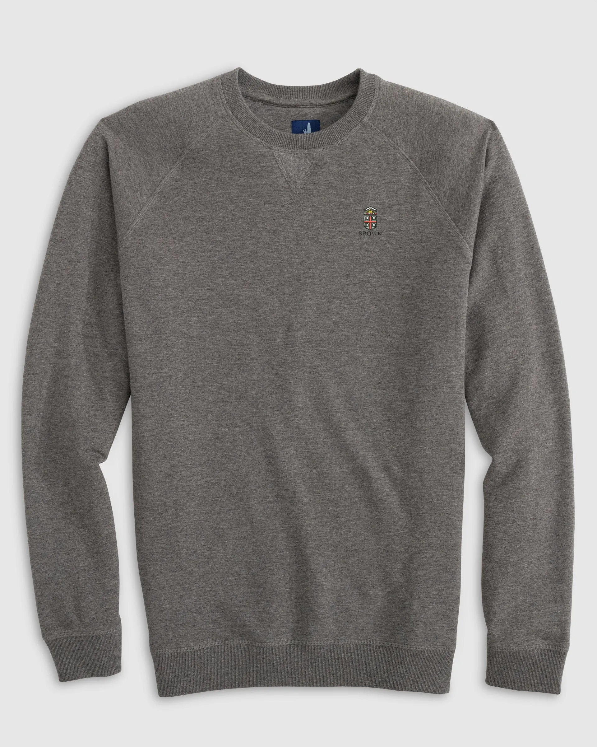 Brown Freeman Crewneck Fleece Sweatshirt