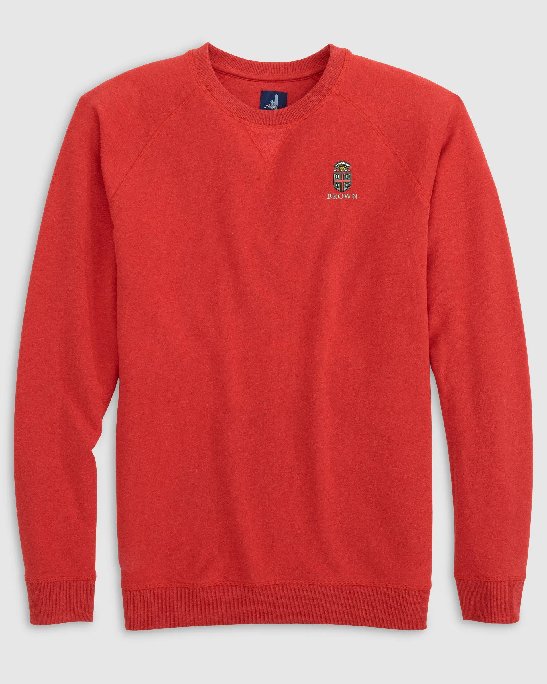 Brown Freeman Crewneck Fleece Sweatshirt