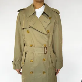 Burberry Coat Trench Cotton