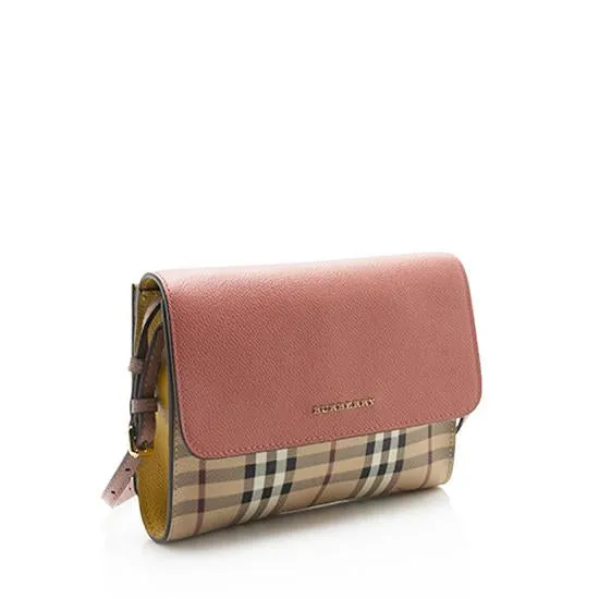 Burberry Haymarket Check Loxley Crossbody Bag