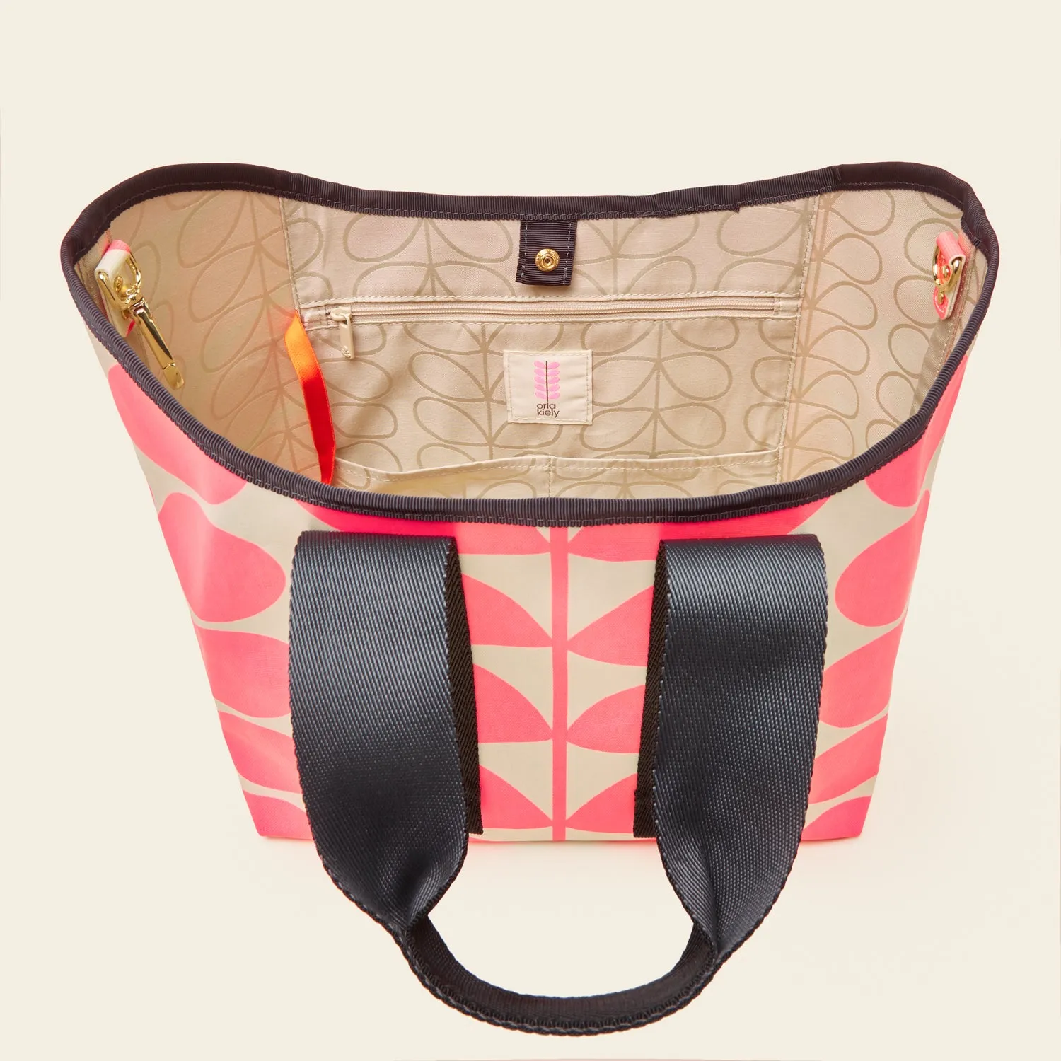 Carrysmall Medium Tote - Neon Pink