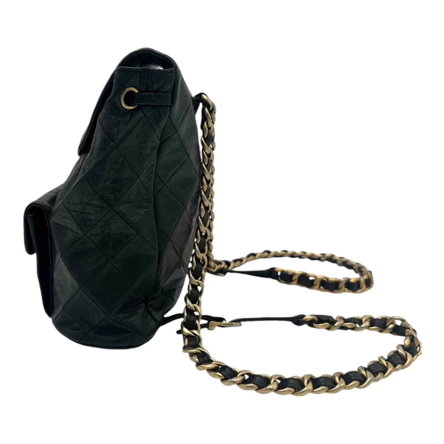 CHANEL Lambskin Quilted Duma Backpack