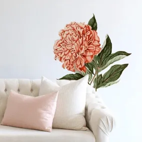 Chinese Peony Wall Decal