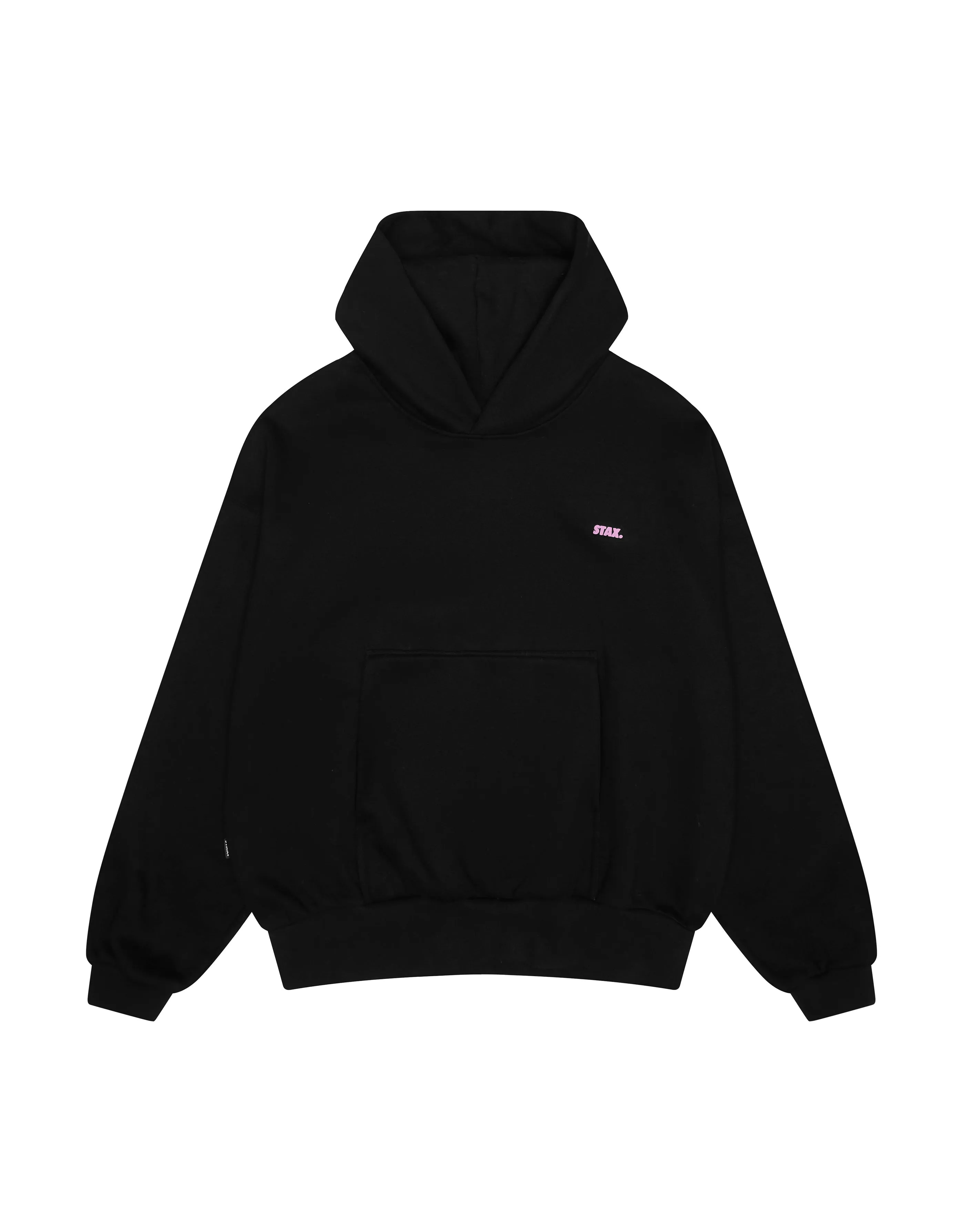 Classic Hoodie - Black/Pink