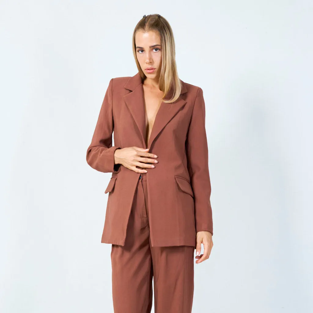 Classic tailored blazer wholesale