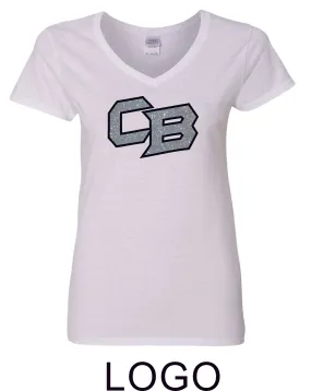 CO Baseball Ladies Tee- 7 Designs- Matte or Glitter